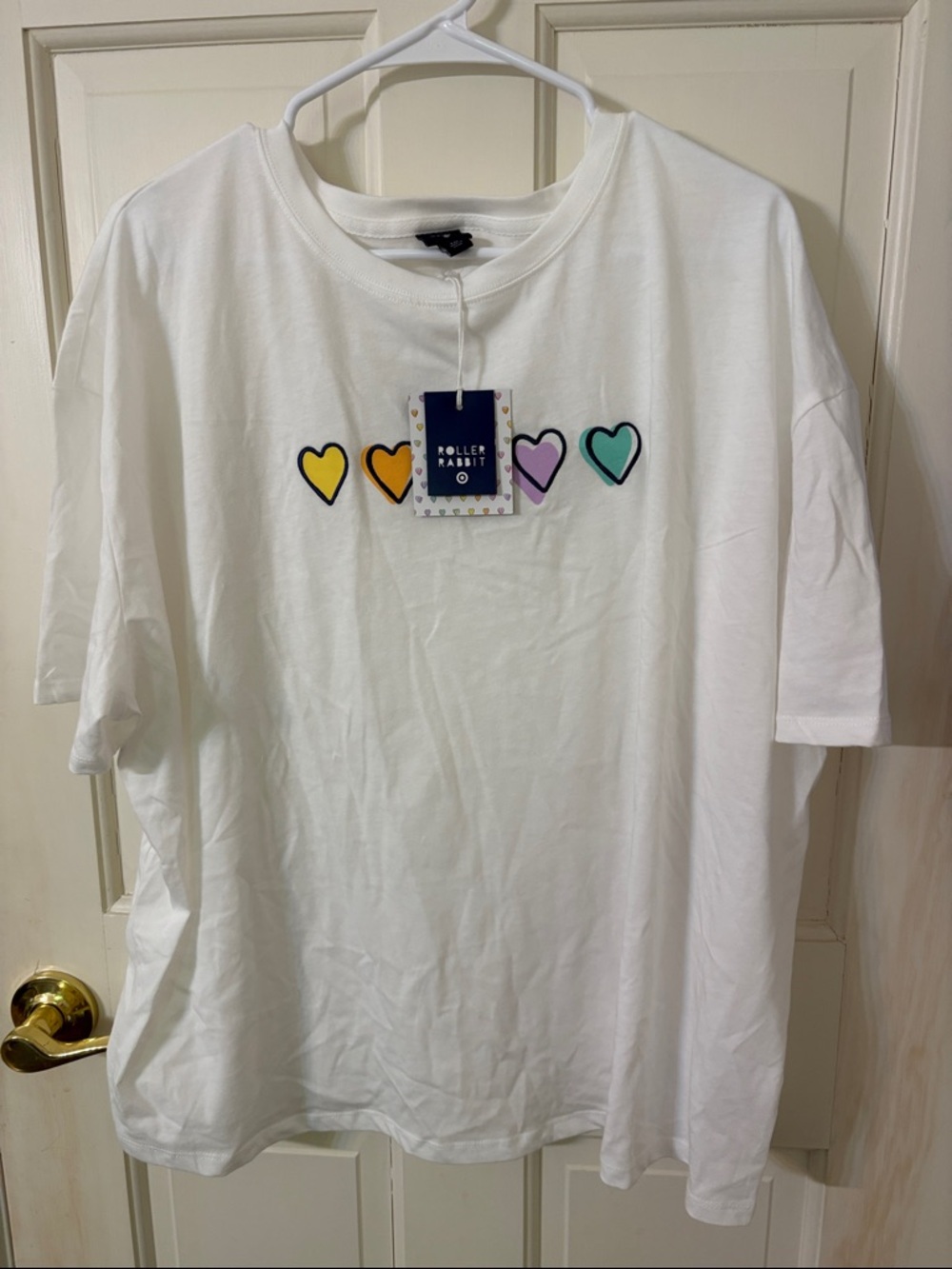 Roller rabbit NWT target heart top tshirt
